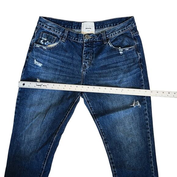 One Teaspoon Women’s Sz 31 Loose Fit Jeans Awesome Baggies Mid Rise Denim Baggy - Picture 12 of 14